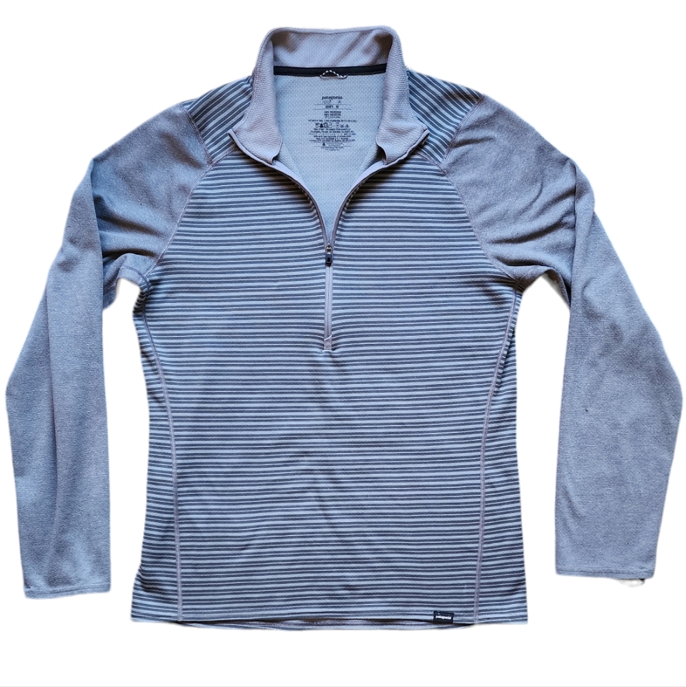 Patagonia 1/4 zip, long sleeve, base layer, Size: Med, Excellent Condition